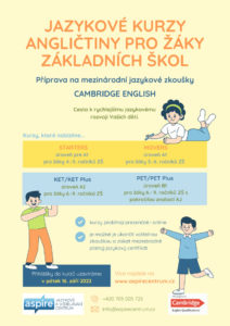 Jazykové kurzy angličtiny pro žáky ZŠ - Cambridge English