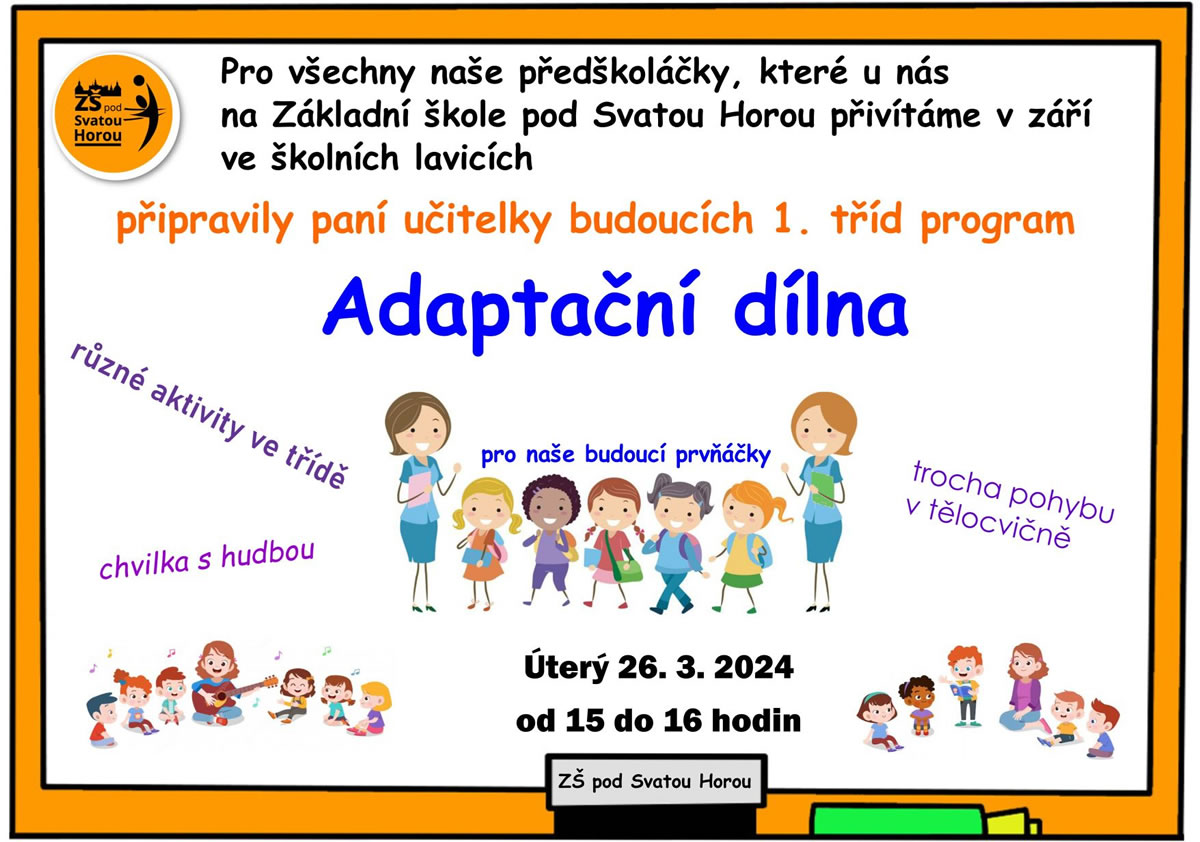 Pozvánka na Adaptační dílnu