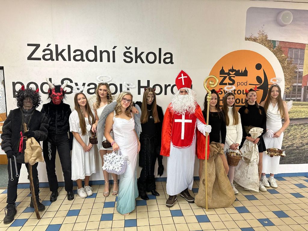 Mikuláš ve škole