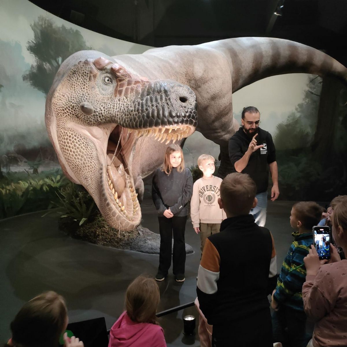 Třeťáci navštívili Muzeum dinosaurů v Praze