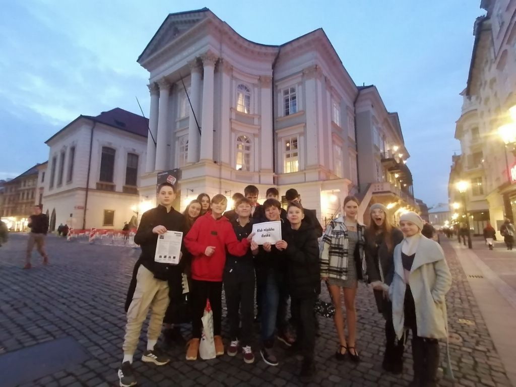 Návštěva divadelního představení v Praze